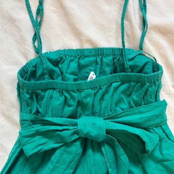 Garage 2000’s Baby doll tank top with a bow and polka dot print in blue - Picture 7 of 8